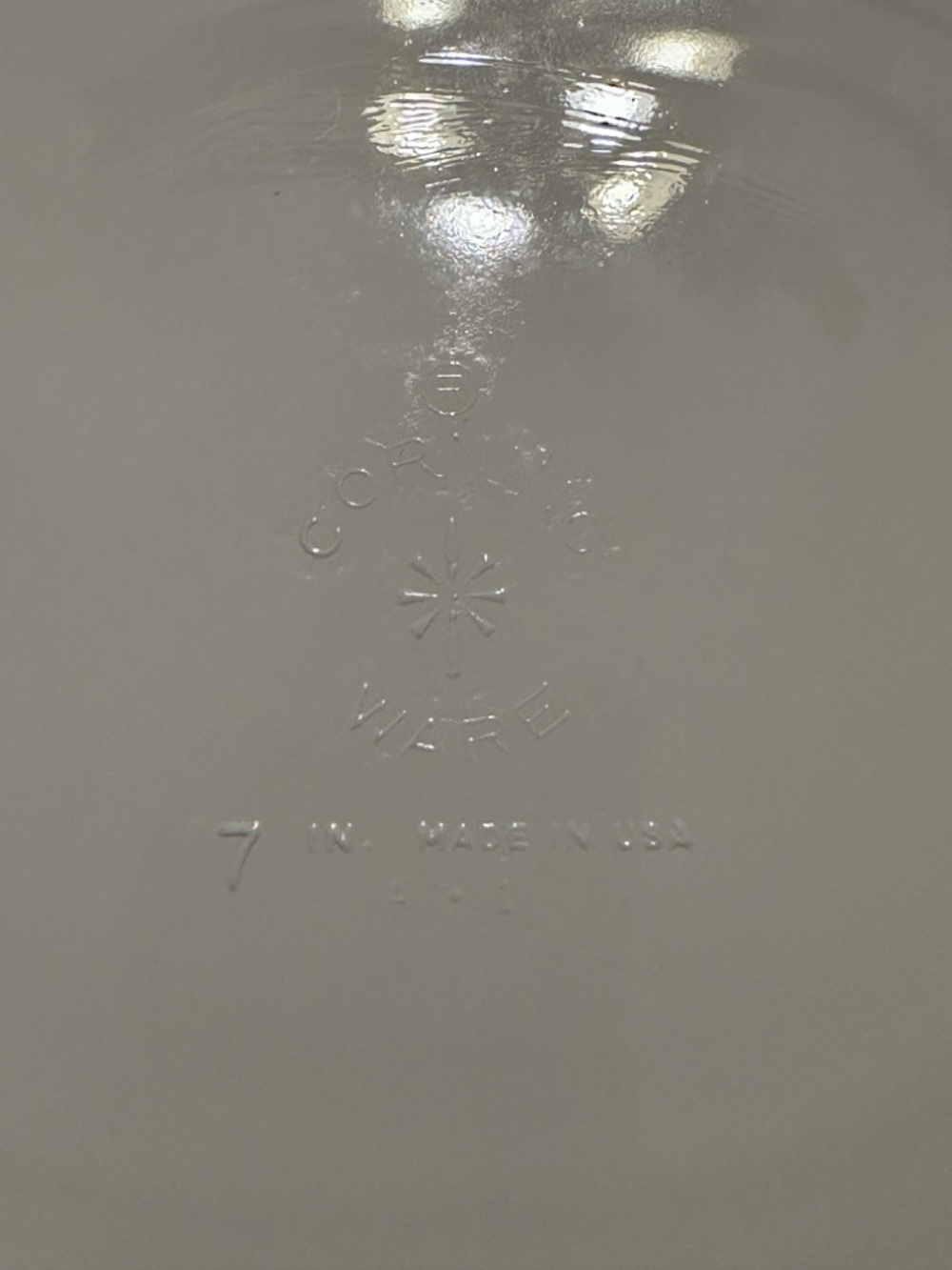 Vintage Mid-Century Modern Corningware Blue Cornflower 7” Skillet A-1 - Picture 5 of 9